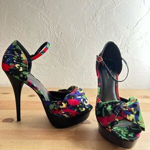 Colorful Women's Platform Heels